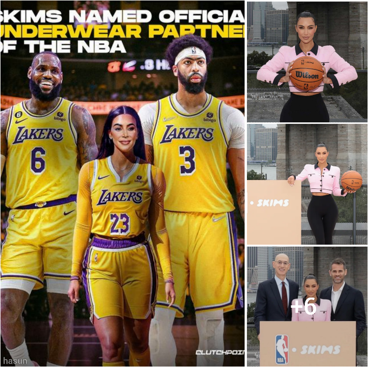 The NBA and SKIMS announced a multiyear partnership, making SKIMS the ...